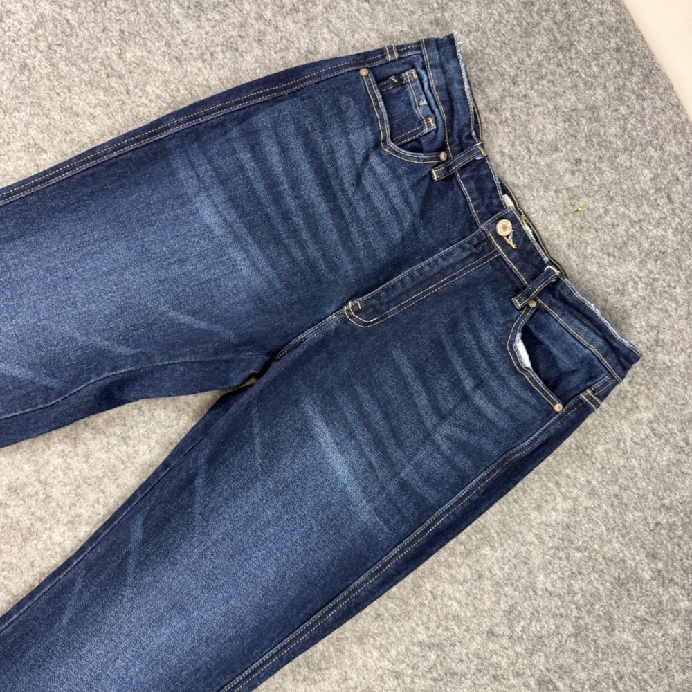 KanCan Women Dark Wash High Rise Flare Jeans KC7340D Size 11/29